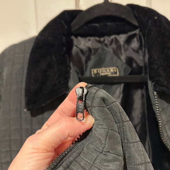 Vintage Bogari silk quilted coat. - Picture 6 of 9